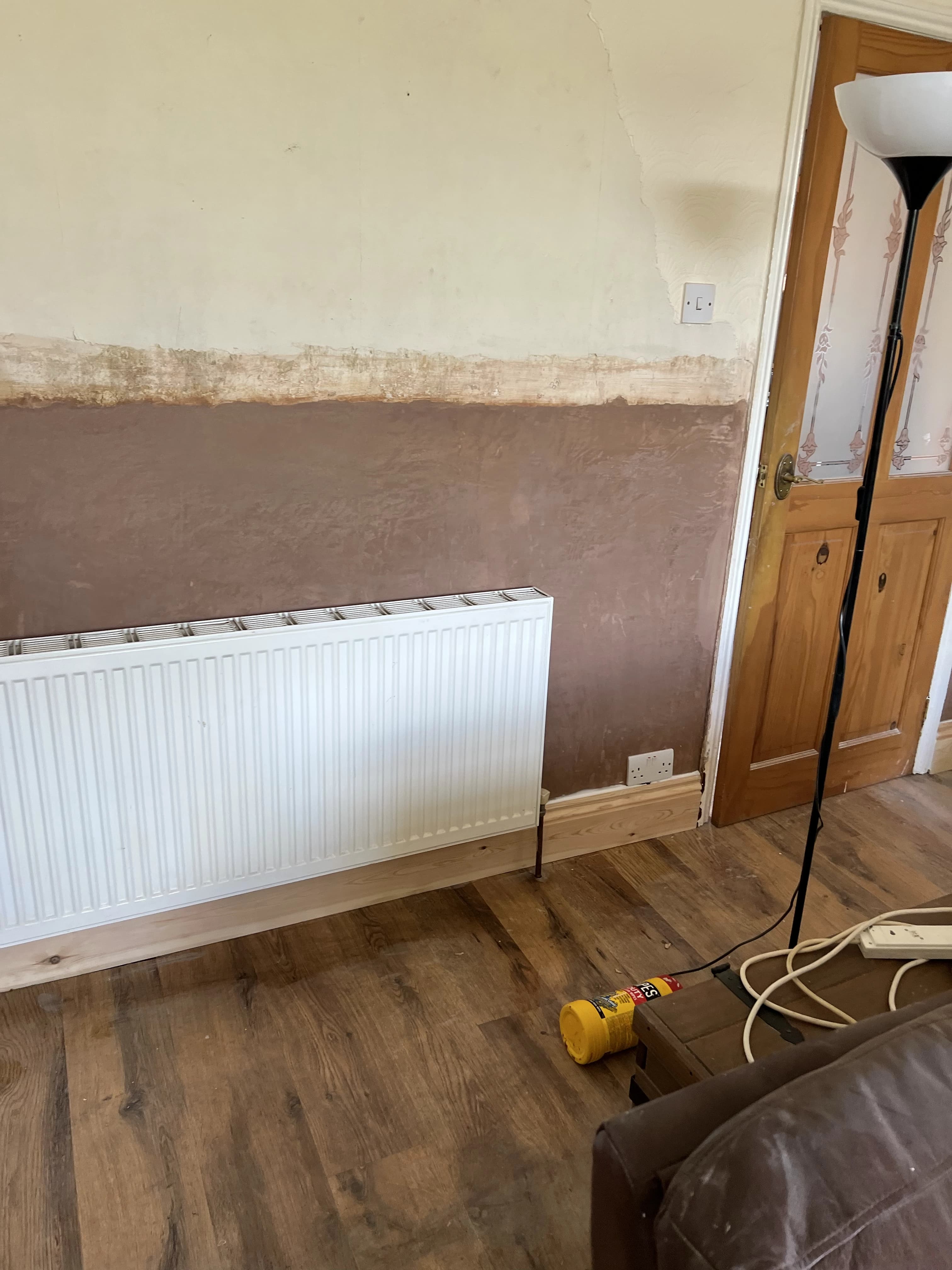 Completed home improvement project