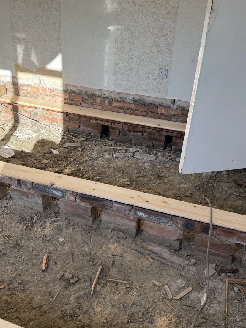 Wet rot repair gallery project 2
